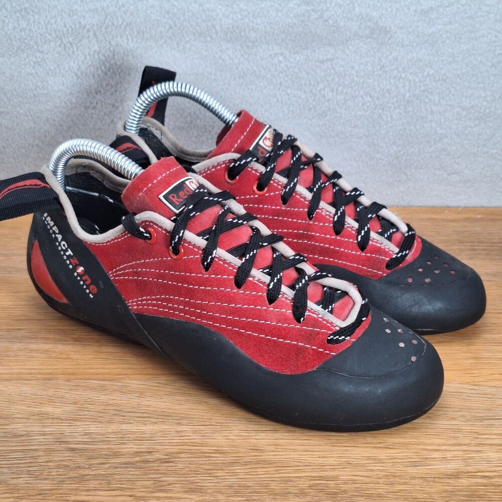 Red Chili Sausalito Climbing Shoes Men 7.5 Women 8.5 EU 40 Red Lace up Rock
